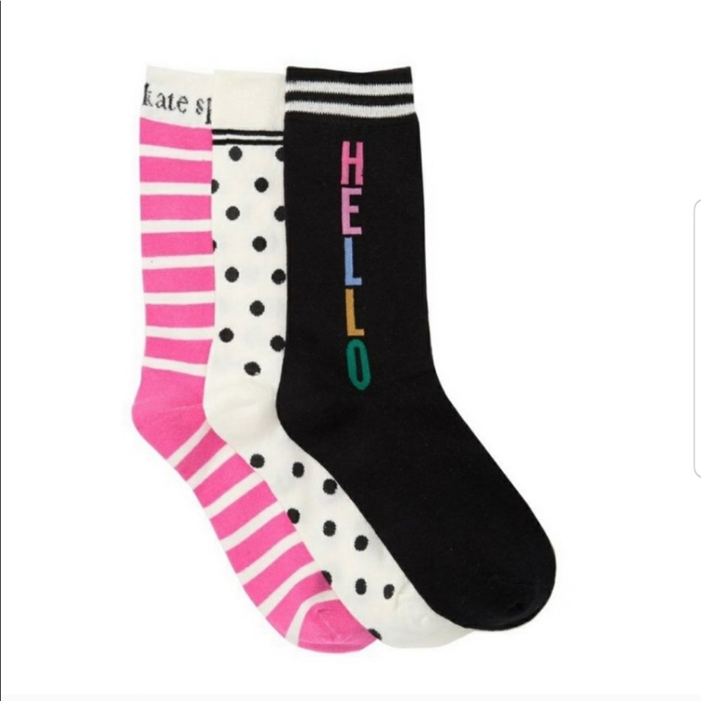 NWT kate spade | 3 pairs of socks